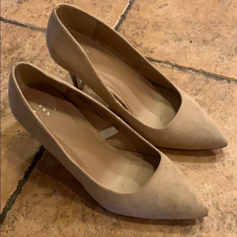 Nude/Tan high heels